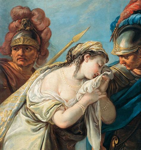 Briseis & Achilles in The Iliad by Homer .
